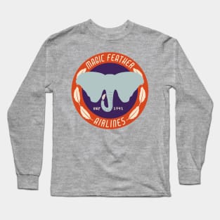 Magic Feather Airlines Long Sleeve T-Shirt